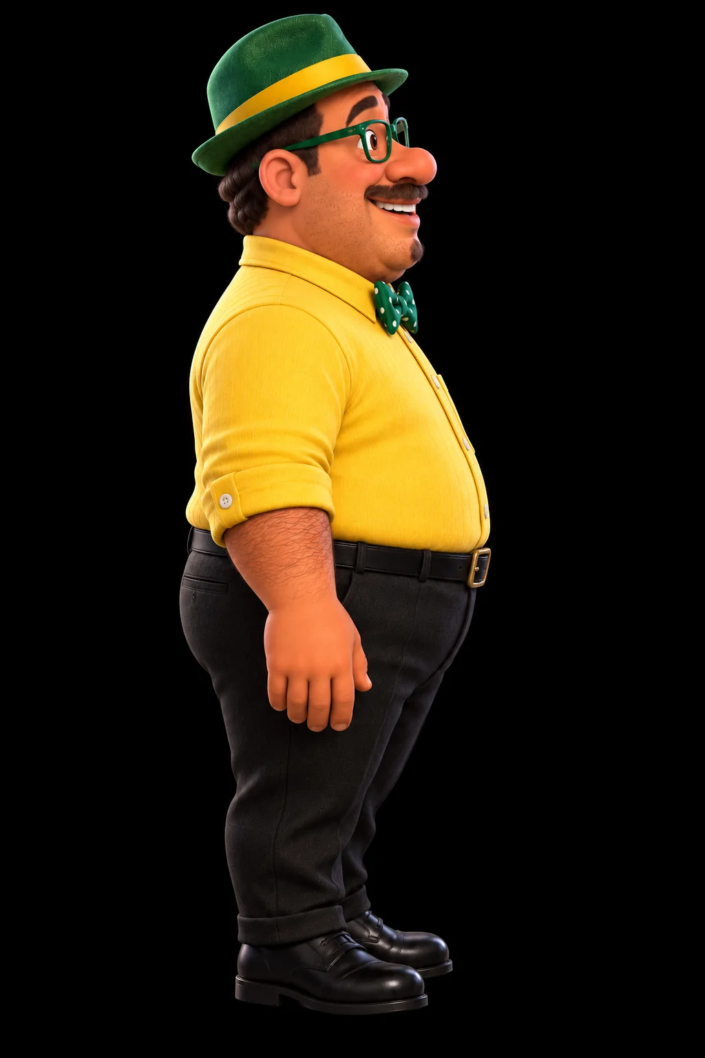 Personagem de chapéu, mascote BETPIX: perfil