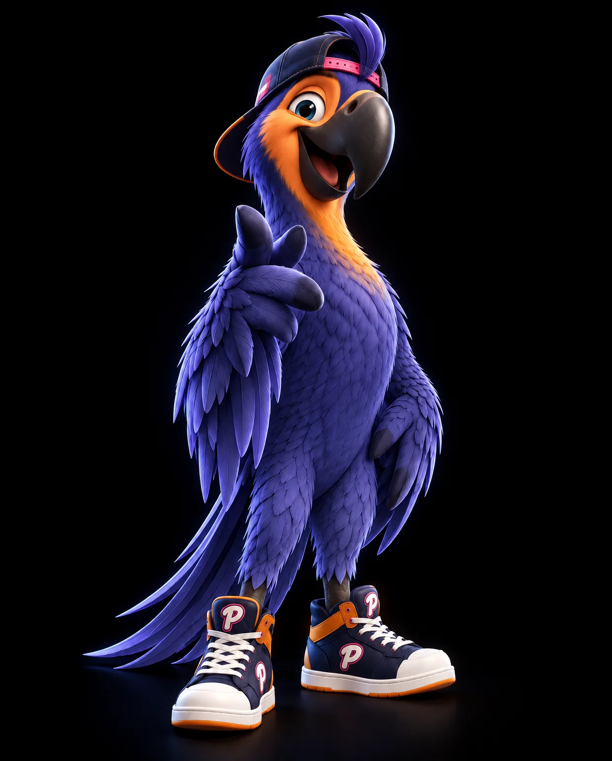 Arara, mascote PALPITE