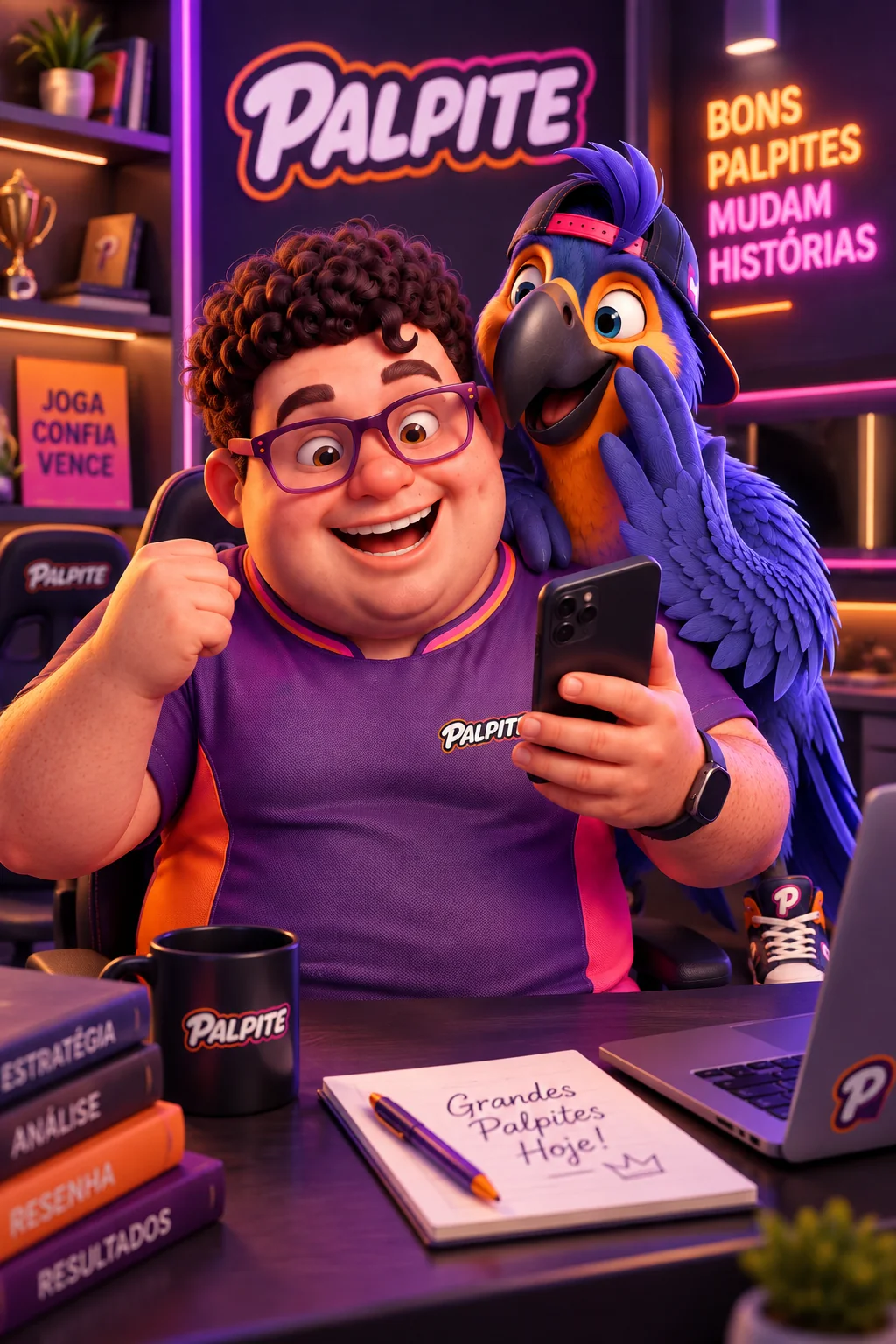 PALPITE: Com a Arara