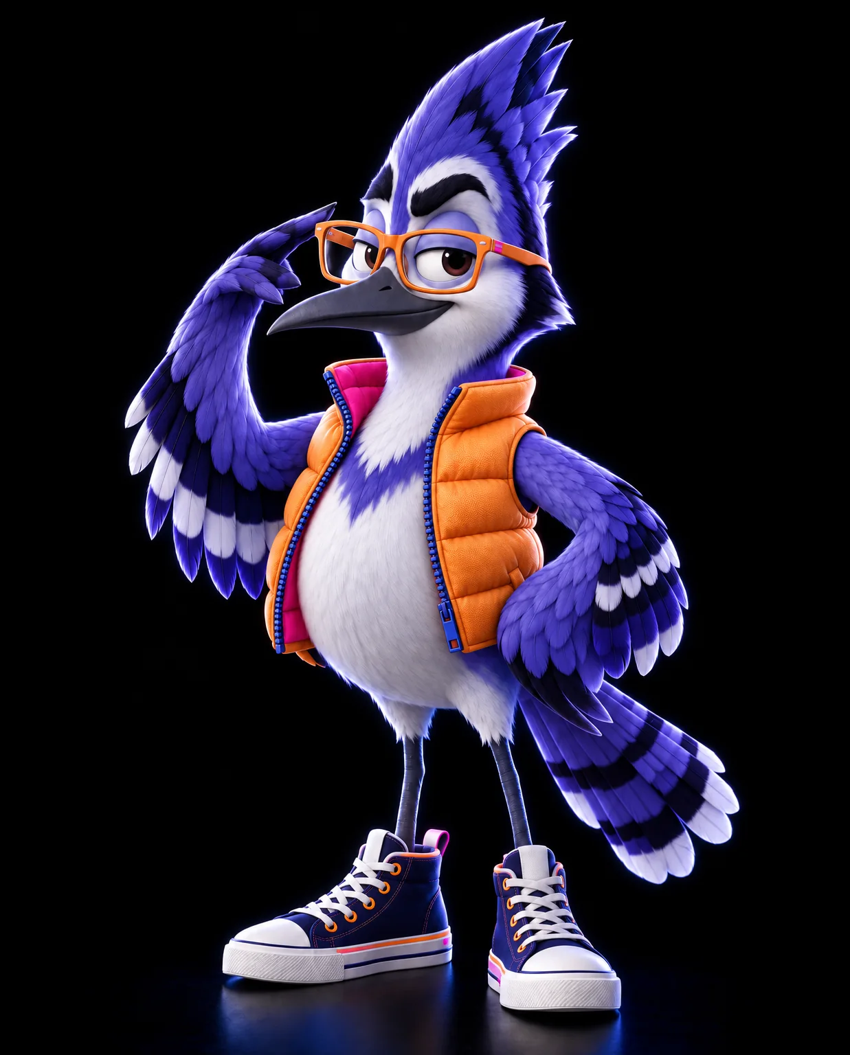 Gaio-azul, mascote PALPITE