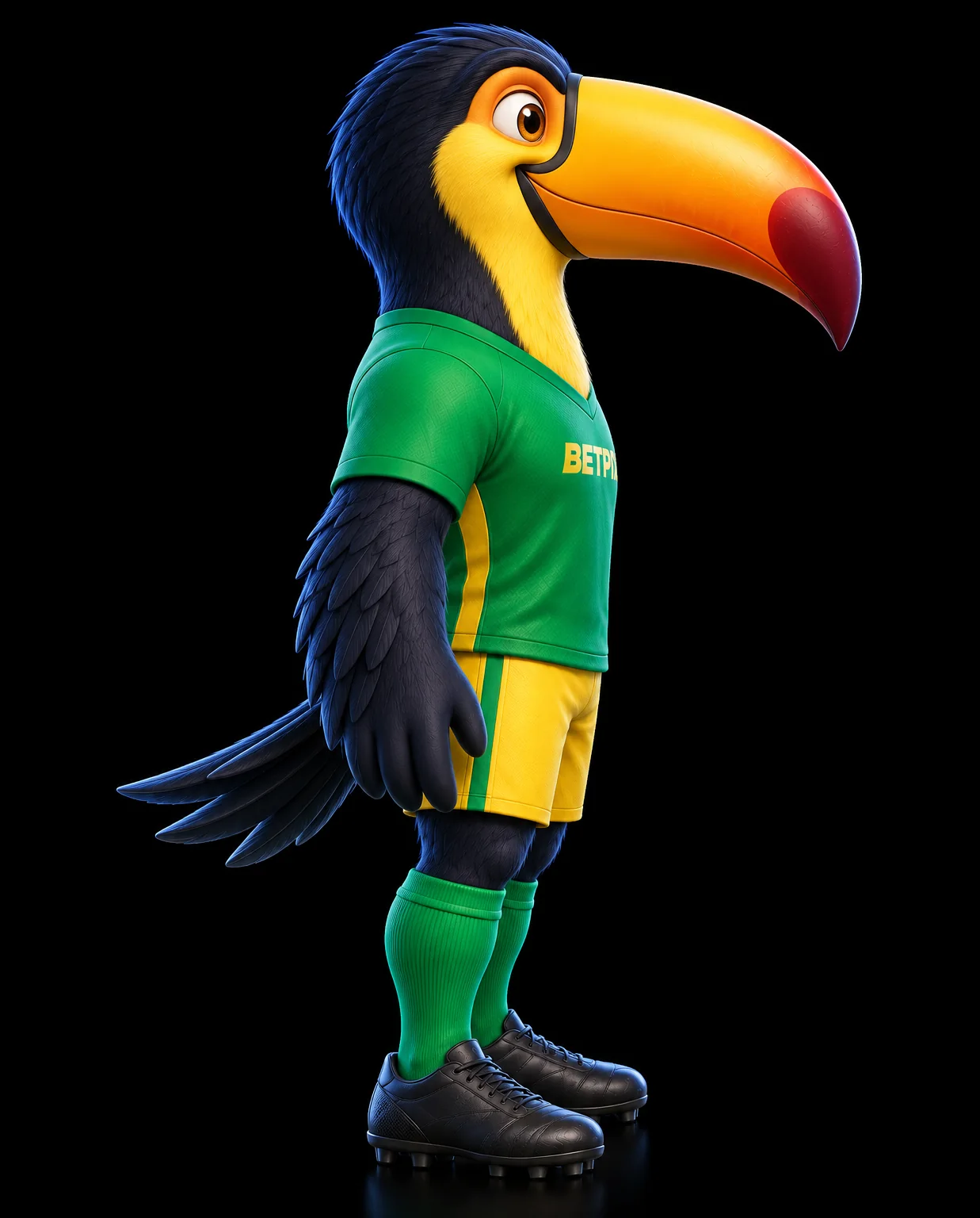 Tucano, mascote BETPIX: perfil