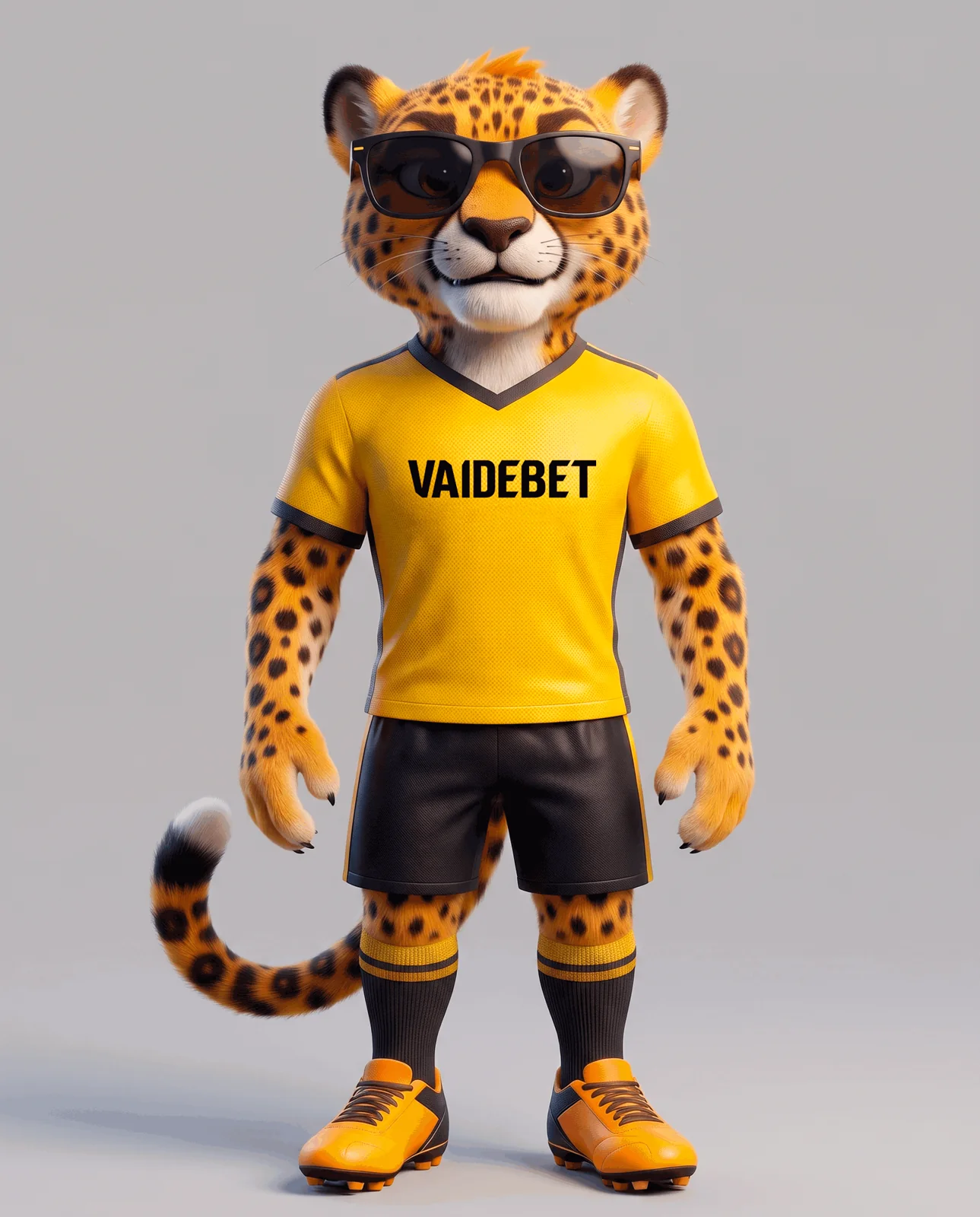 Onça, mascote VAIDEBET: frente