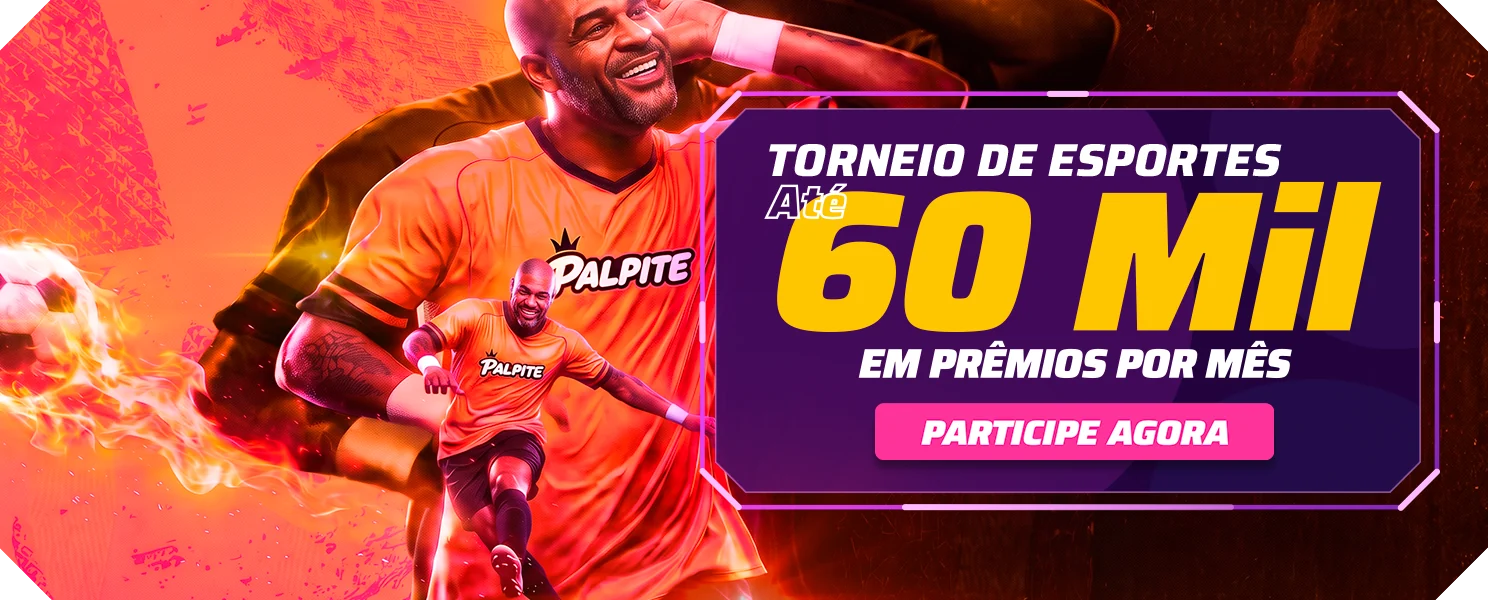 Banner PALPITE: Torneio de Esportes