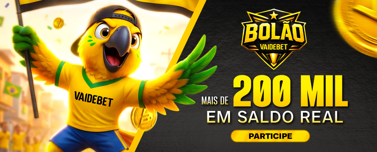 Banner VAIDEBET: Bolão