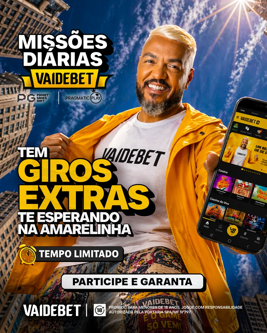Feed VAIDEBET: Missões Diárias