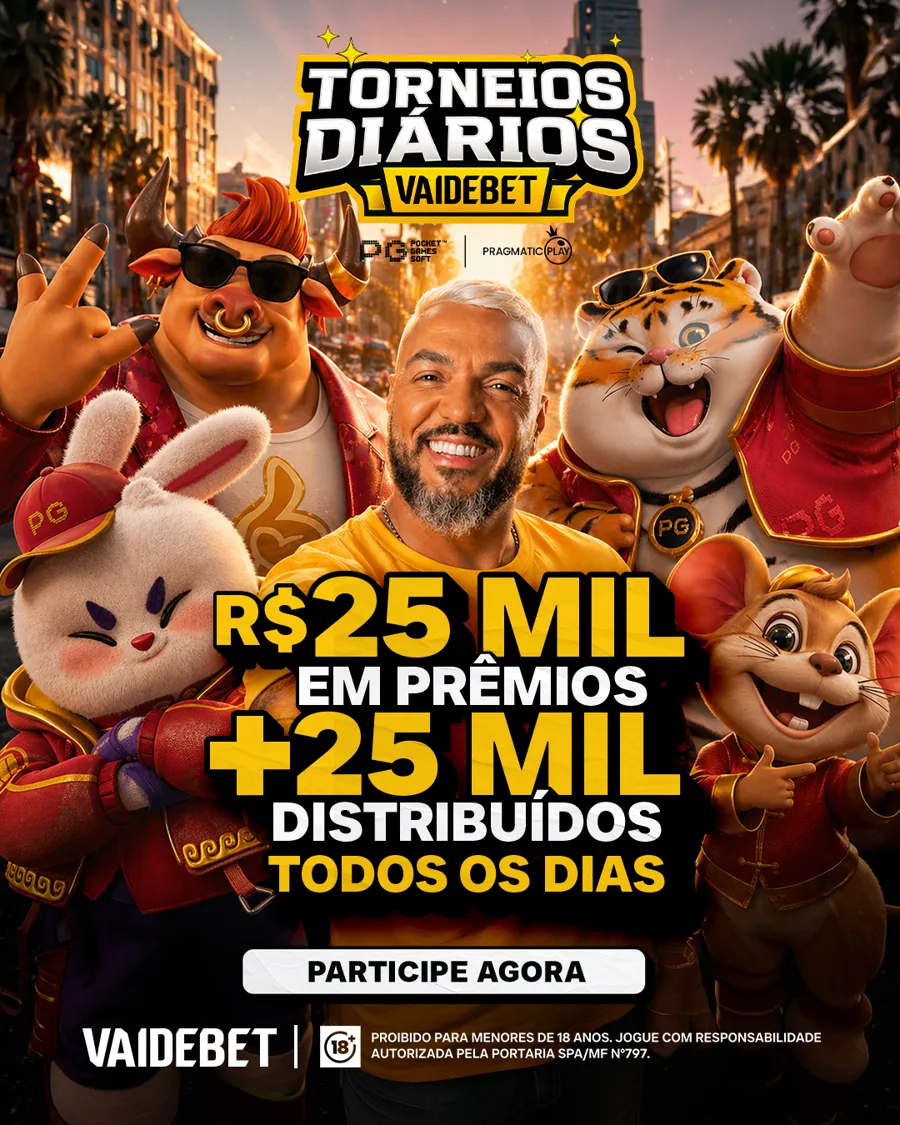 Feed VAIDEBET: Torneios Diários