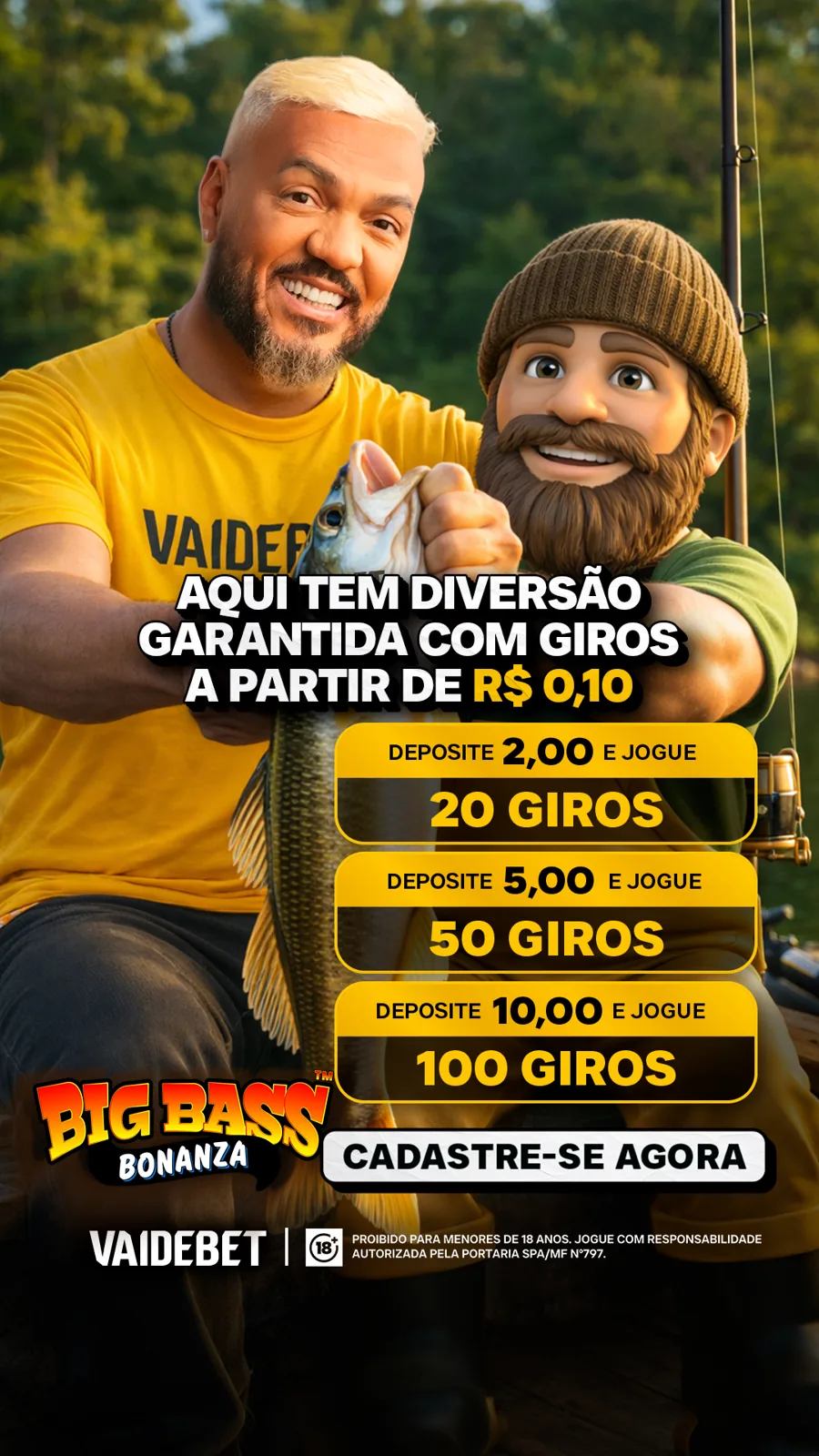 Story VAIDEBET: Big Bass Bonanza