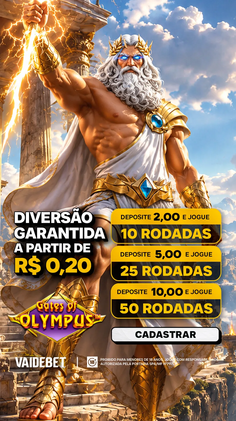 Story VAIDEBET: Gates of Olympus