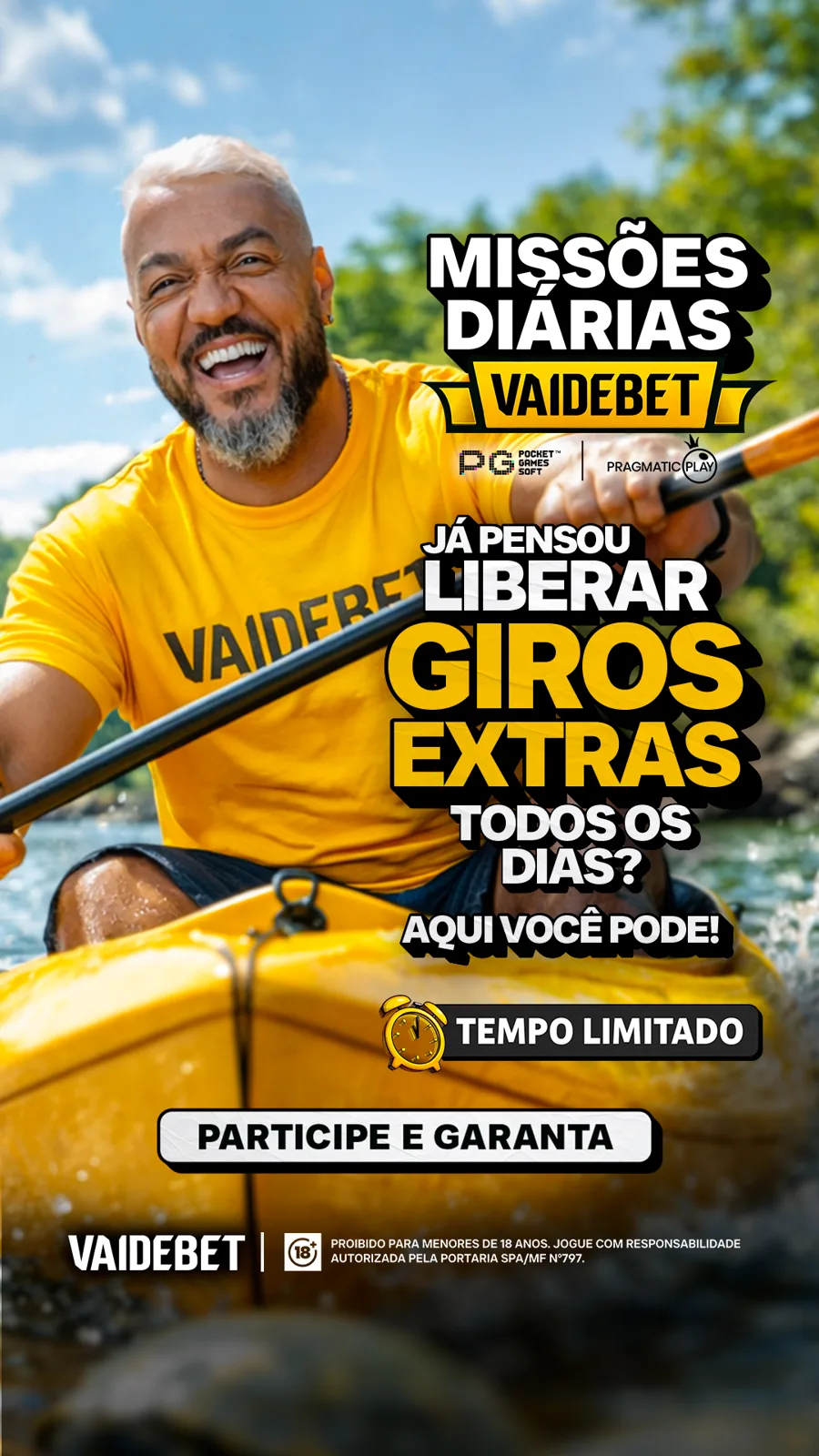 Story VAIDEBET: Missões Diárias