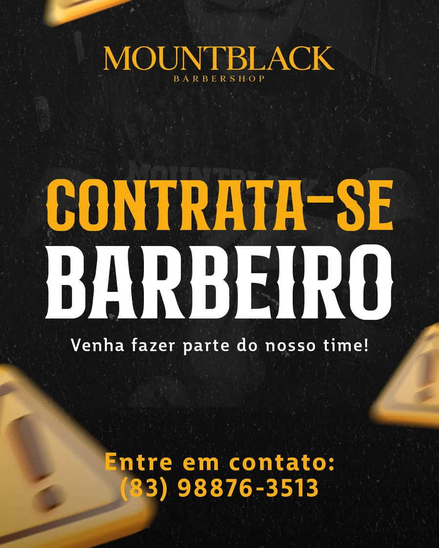 Feed Mountblack Barbershop: Contrata-se Barbeiro