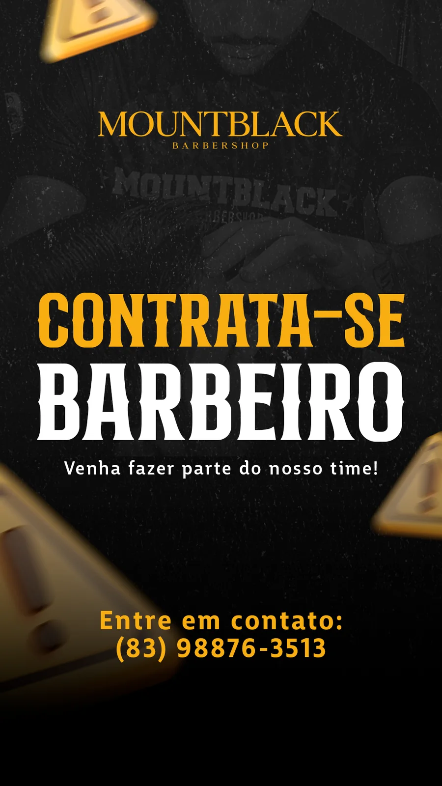 Story Mountblack Barbershop: Contrata-se Barbeiro